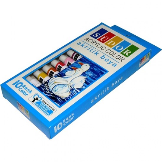 Südor Akrilik Boya Tüp 10x9 ml